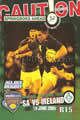 South Africa v Ireland 2004 rugby  Programme